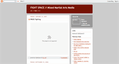 Desktop Screenshot of fightspace.blogspot.com