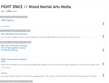 Tablet Screenshot of fightspace.blogspot.com