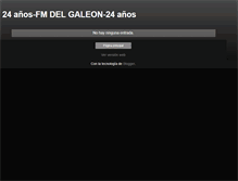 Tablet Screenshot of delgaleon.blogspot.com