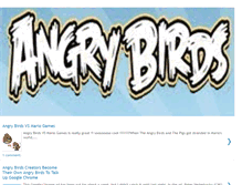 Tablet Screenshot of angrybirdsgameonline.blogspot.com