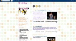 Desktop Screenshot of apliteratureblog.blogspot.com