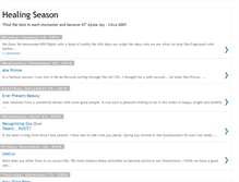 Tablet Screenshot of healing-season.blogspot.com