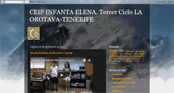 Desktop Screenshot of ceipinfantaelena-3ciclo.blogspot.com