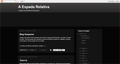 Desktop Screenshot of espadarelativa.blogspot.com