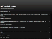 Tablet Screenshot of espadarelativa.blogspot.com