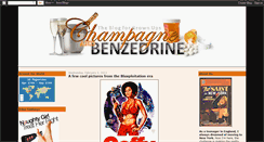 Desktop Screenshot of champagneandbenzedrine.blogspot.com