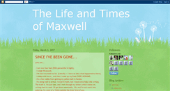 Desktop Screenshot of maxwellblackstone.blogspot.com