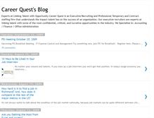 Tablet Screenshot of careerquest-richmond.blogspot.com