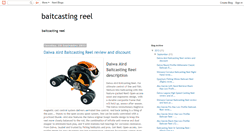 Desktop Screenshot of bestbaitcastingreelreview.blogspot.com