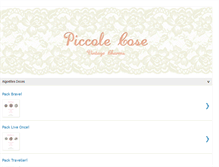 Tablet Screenshot of piccolecoseblog.blogspot.com