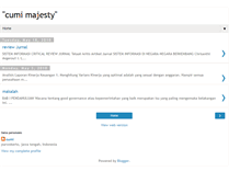 Tablet Screenshot of cumimajesty.blogspot.com