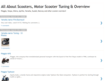 Tablet Screenshot of motoscooters.blogspot.com