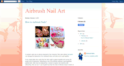 Desktop Screenshot of airbrushnailart01.blogspot.com