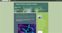 Desktop Screenshot of alecantisani.blogspot.com
