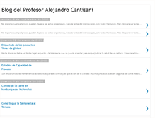 Tablet Screenshot of alecantisani.blogspot.com