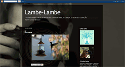 Desktop Screenshot of lambelambe2011.blogspot.com