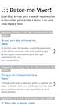 Mobile Screenshot of deixemeviver.blogspot.com