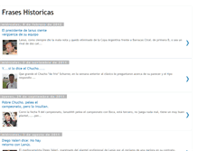 Tablet Screenshot of frases-historicas.blogspot.com