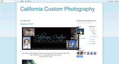 Desktop Screenshot of californiacustomphotography.blogspot.com