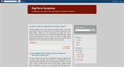 Desktop Screenshot of dog-parvo.blogspot.com