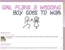 Tablet Screenshot of girlplansawedding.blogspot.com