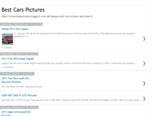 Tablet Screenshot of in-bestcarspictures.blogspot.com