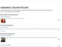 Tablet Screenshot of grandmasitaliankitchen.blogspot.com