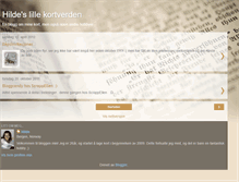 Tablet Screenshot of hildeskortverden.blogspot.com