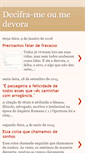 Mobile Screenshot of deciframeoudevora.blogspot.com
