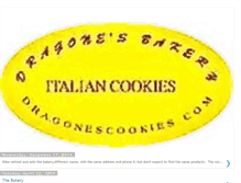 Tablet Screenshot of dragonescookies.blogspot.com