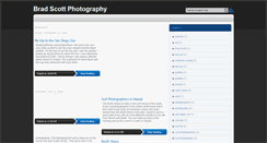 Desktop Screenshot of bradscottphotography.blogspot.com