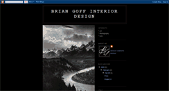 Desktop Screenshot of briangoffinteriordesign.blogspot.com