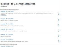 Tablet Screenshot of elcortijosubacuatico.blogspot.com