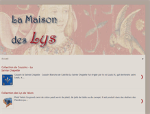 Tablet Screenshot of maisondeslys.blogspot.com