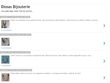 Tablet Screenshot of diosas-bijouterie.blogspot.com