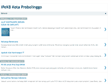 Tablet Screenshot of ipekbprobolinggokota.blogspot.com