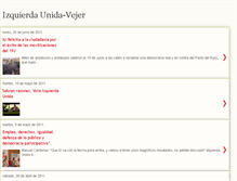 Tablet Screenshot of izquierdaunida-vejer.blogspot.com