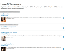 Tablet Screenshot of houseoftaboo.blogspot.com