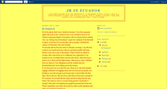 Desktop Screenshot of jrecuador.blogspot.com