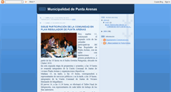 Desktop Screenshot of municipalidadpuntaarenas.blogspot.com