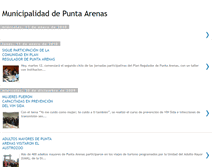 Tablet Screenshot of municipalidadpuntaarenas.blogspot.com