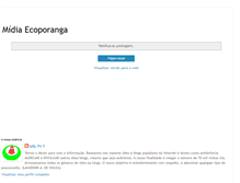 Tablet Screenshot of midiaecoporanga.blogspot.com