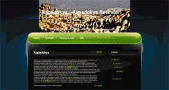 Desktop Screenshot of kapadokya-resimleri.blogspot.com