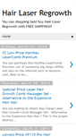Mobile Screenshot of hairlaserregrowthonsale.blogspot.com
