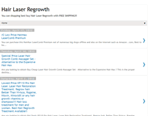 Tablet Screenshot of hairlaserregrowthonsale.blogspot.com