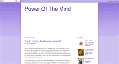 Desktop Screenshot of mind-power-release.blogspot.com