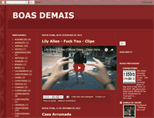 Tablet Screenshot of boas-demais.blogspot.com