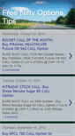 Mobile Screenshot of niftyoptionstips.blogspot.com