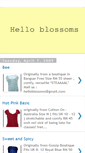 Mobile Screenshot of helloblossoms.blogspot.com