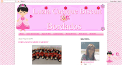 Desktop Screenshot of luziacacique.blogspot.com